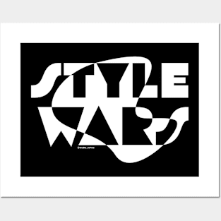 Studio Ochee Style Wars white Posters and Art